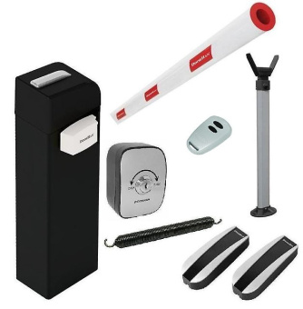 Автоматический шлагбаум Doorhan с круглой стрелой 4 метра BOOM-4-R