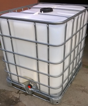 Пластиковая ёмкость еврокуб 1000 литров 100 на 120 с ндс