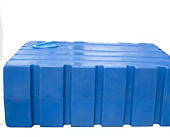 Емкость бак бочка 2200 литров ЕмГП 2200 узкая горизонтальная в проём для воды топлива бензина